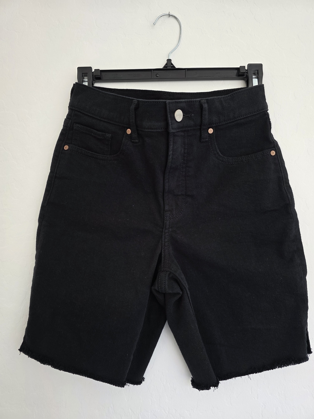 Express Black Bermuda Shorts